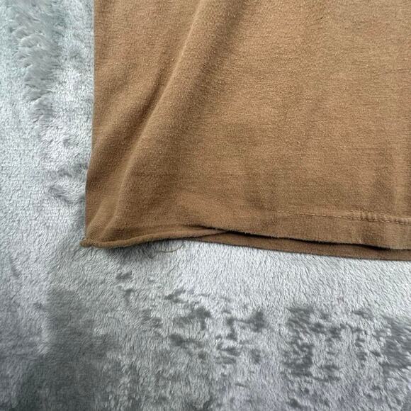 Rare Vintage Grail Rurouni Kenshin Cream Brown ODM Tag Graphic T-shirt Size L - Picture 7 of 8